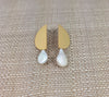 Gold Moon Phase Earrings