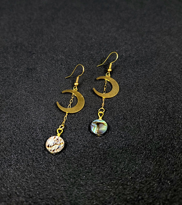 Over the Moon Earrings