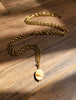 Link About It Necklace (108447) paired with Jasper Pendant (108449 - sold separately)