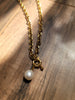 Nautical Pearl Pendant (108453) paired with Link About It Necklace (108447 - sold separately)