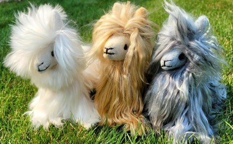 (L to R) White, Blonde, and Gray