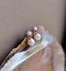 Silver Priceless Pearl Earrings
