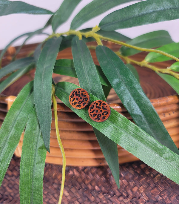 Wildwood Earrings Leopard