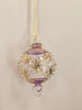 Snowflake Ball Ornament Purple - Ornaments - WAR Chest Boutique