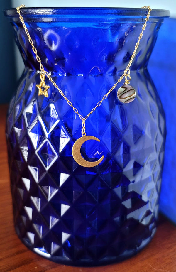 Over the Moon Necklace
