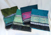(L to R) Olive Green, Mint Green, Dark Teal, Turquoise