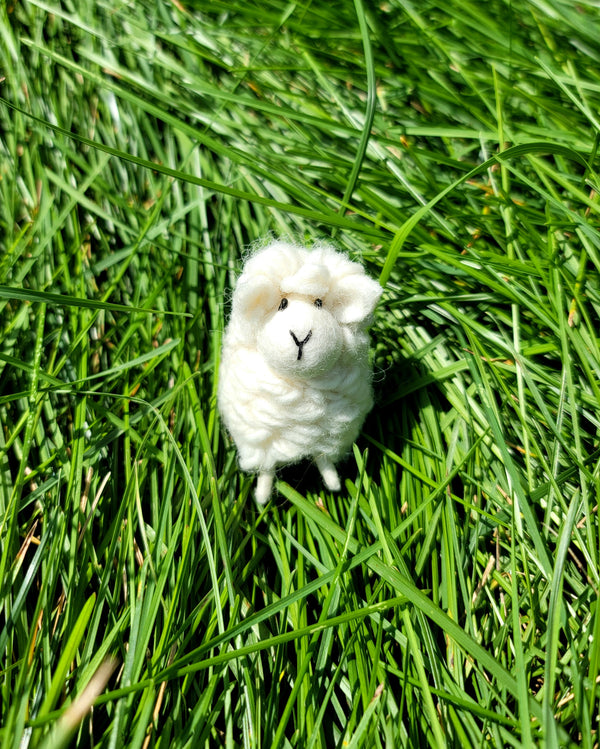 Small Felt Sheep