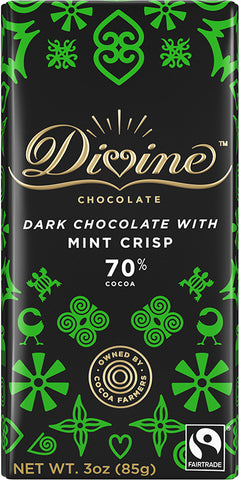 Dark Chocolate with Mint