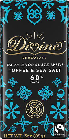 Dark Chocolate w/ Toffee and Sea Salt