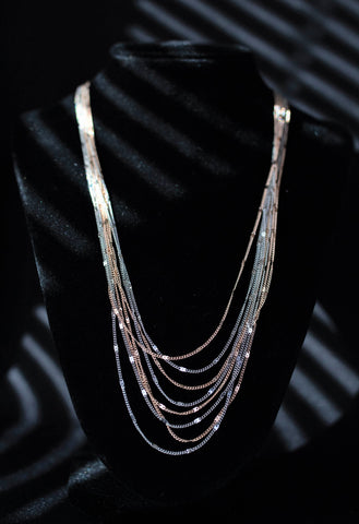 Shimmering Strands Necklace