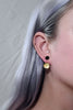 Black Geometry Earrings