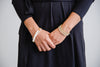 Gold Vermeil Pearl Bracelet for Women - Jewelry - WAR Chest Boutique
